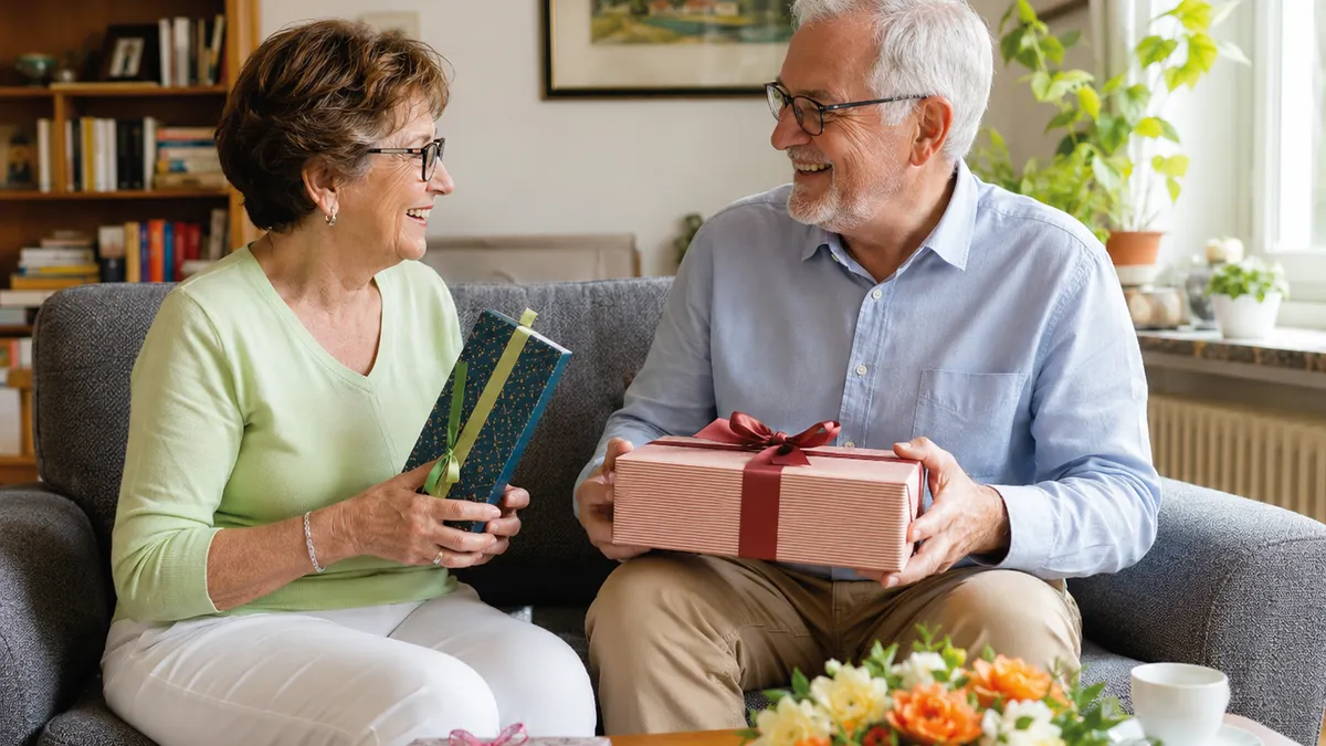 Geschenke für Opa – Symbolbild