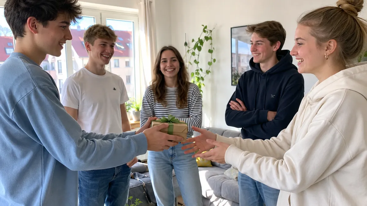 Geschenk für Bruder – Symbolbild